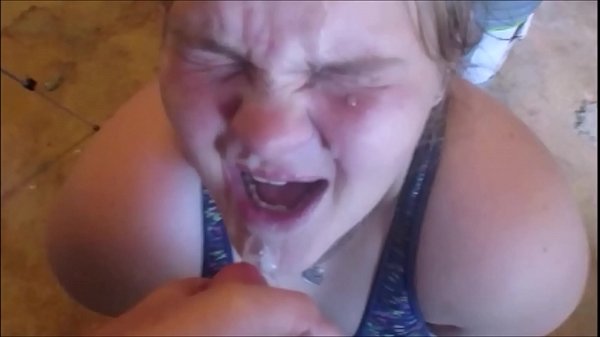 cum facials compilation on desperate horny teens huge loads hitting mouth up the nose eyes and hair