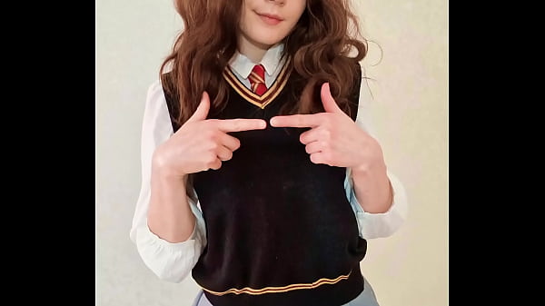 hermione is a little shy but her shyness wont stop her from being a naughty slut ready to fuck right now