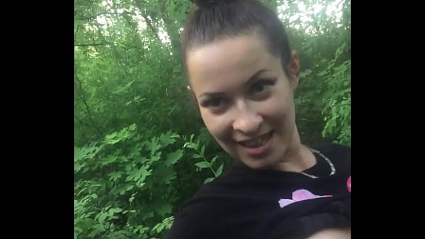 quickie in the forest recorded with a smartphone