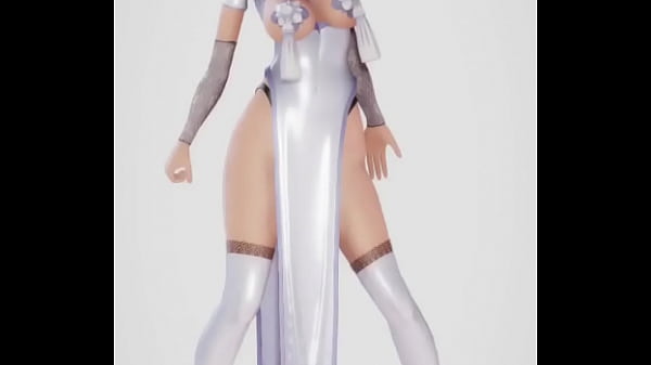 sexy mona chinade cabello plateado bailando con traje chinolost media es de un artista japones que no recuerdo el nombre