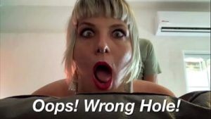 HEY! THAT’S MY ASSHOLE! Stuck StepMom Gets Surprise Anal Fuck