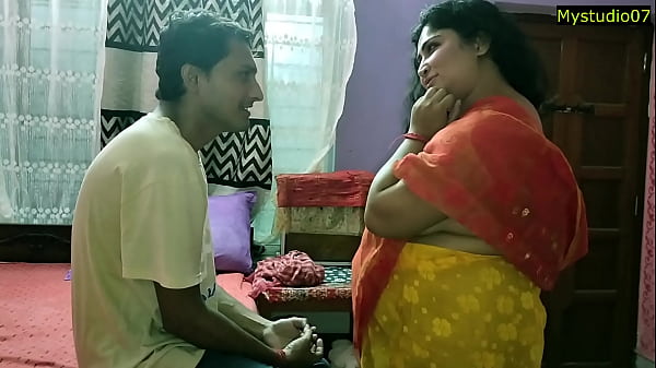 indian hot bhabhi xxx sex with innocent boy with clear audio