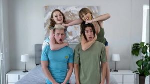 Angel Youngs and Samantha Reigns Have Crush on Each Other’s Stepbrother – Swapsister