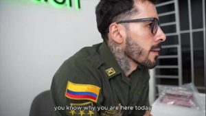 ANAL GAPE-I teach the inmate how to behave by giving her a rough fuck on her tight asshole!