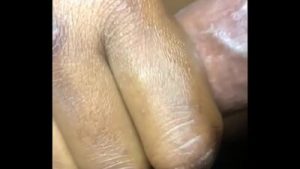 Close up cum swallow