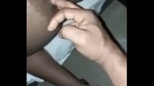 finger in her ass makes her fart and squirt