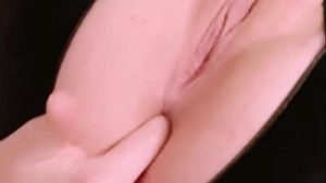 Girl with a beautiful ass masturbates with a toy anal