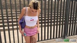 Petite Spanish Blonde Is Desperate for American Cock Angelique Lapiedra, Don Mulatito