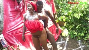 She demanded for hardcore fucking after the sacay