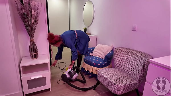 4k vacuum cleaner vacuuming my tits ass pussy till orgasm