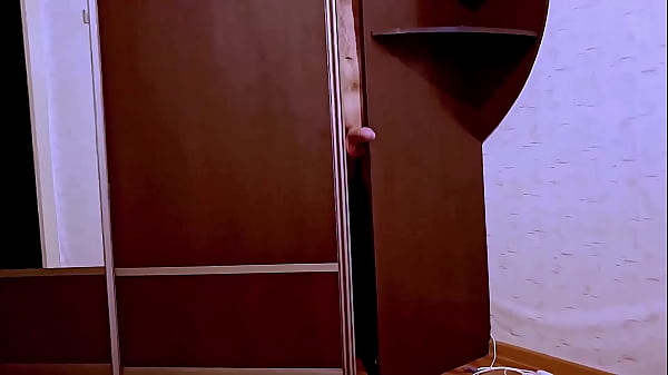 i hid my lover inside the closet but now that my husband has gone to work im going to take him out of the closet to fuck me really good