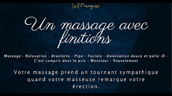 un massage avec finitions french audio porn blowjob
