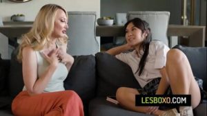 Horny milf stepmom seduce her asian stepdaughter wearing uniform – Kendra James, Kimmy Kimm