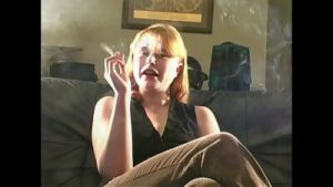 Katie 22 Yr Old Blonde SFW Non-Nude Smoking Clips