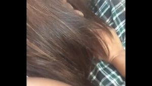 Latina stepmom suckin stud off in car