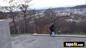 Red-haired Czech Beauty Likes Cuckolding Her Dumb Boyfriend for Money