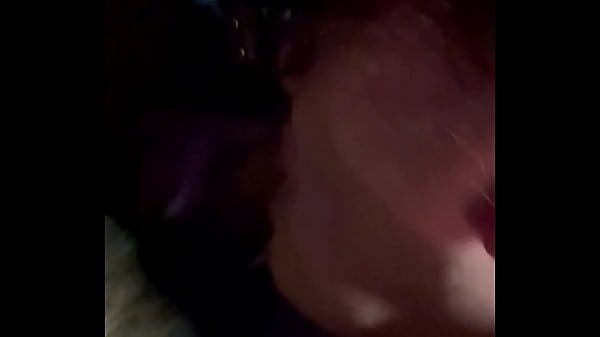 college guy with small dick gets head from gilf coworker in his car after close