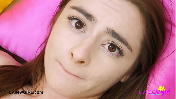 cute teen brunette shows her sexy body