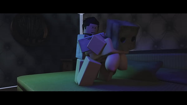 ugly girl wearing paper bag mask fucked roblox teaser
