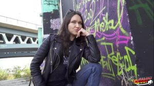 GERMAN SCOUT – DP Anal Sex Casting for small dirty MILF Cougar Kristina Grace