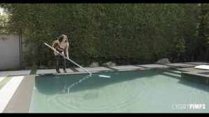ANAL HARDCORE Cumshot For Pool Cleaner Liv Revamped After A Deepthroat Blowjob
