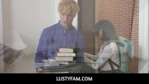 LustyFam  –  Stepsister Ozzy SparX needs a release and so her stepbrother is here to help her
