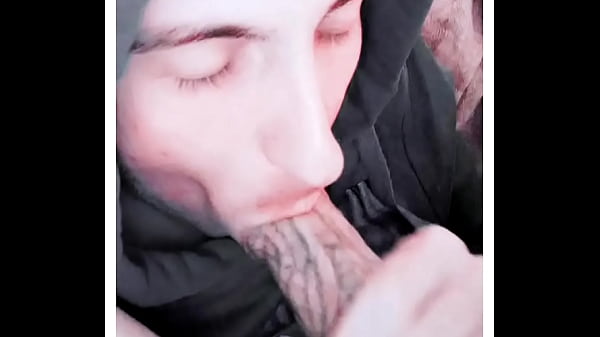 self sucking of a beautiful tattooed cuck best autofellatio