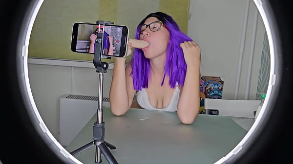 this is how real homemade porn is made sloppy blowjob