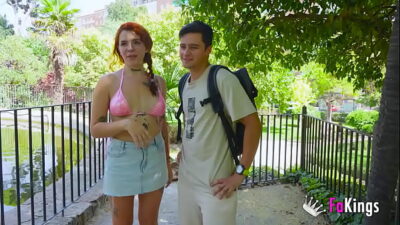 Astounding shemale Jessica Kate surprises a young and inexperienced rookie dude