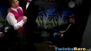 Beautiful slim twink bounces on rock solid cock and cums