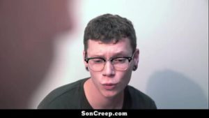 Daddy Decides to Teach His Stepson by Making Him Gag on His Cock – Soncreep