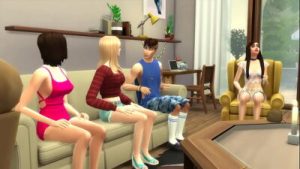 George’s party with girls | The Sims 4: WickedWhims