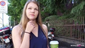 GERMAN SCOUT – ERSTER ANAL SEX FÜR STUDENTIN AMANDA BEI CASTING