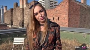 GERMAN SCOUT – Fashion Teen Model Liza Talk to Anal for Cash
