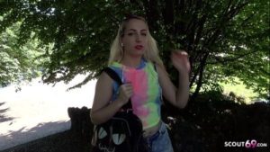 GERMAN SCOUT – TEEN LIZ TALK TO FUCK AT REAL CASTING