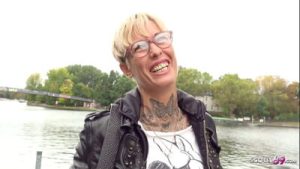 GERMAN SCOUT – THIN PAINTED MUVA VICKY FROM BERLIN PICKUP AND FILTHY RIM FUCK