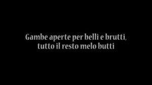 Legs open for good and bad