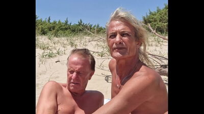 Live sex show recording, nudist beach, mobile version 4K, shemale girlfriend and cis man19.05.2025 2