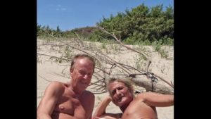 Live sex show recording, nudist beach, mobile version 4K, shemale girlfriend and cis man19.05.2025 4