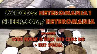 Louis Novak Is Back And Cums Big   Feet Special TRAILER