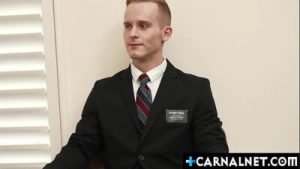 Master Reece Scott shaft pressed against Dylan Tides cheeks and he felt himself his first man fully inside of him