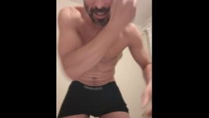New hot video from British EnglishBullHeavyD23, lots of big white cock, muscle and kink.