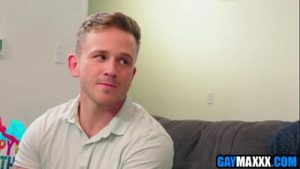 Roommates’ birthday gay sex
