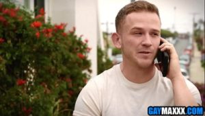 Soldier comes back home & threesome fucks gay roommates