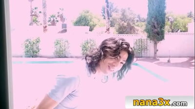 Step-Grandson Caught Spying, Now Hot Asian Nana Riding His Cock