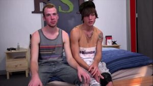 Straight Kyle Loses His Virgin Guy Ass