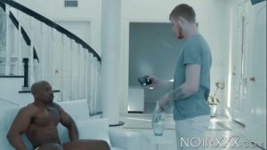 Tattooed twink Zach Covington rides rock hard BBC after BJ