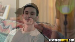 They sneaked out to the other room for gay sex