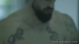 Todd brings unhomed Wolfe home for gay anal sex