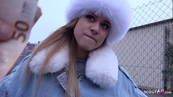 german scout sweet latina tourist girl bella pickup and rough fuck in berlin